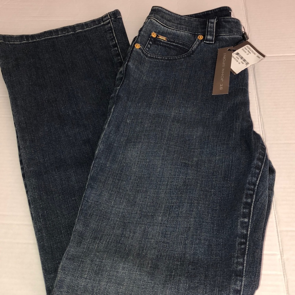 St. John Sport Dark Wash Jeans